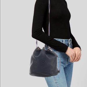 Longchamp vintage bucket bag